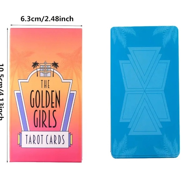 The Golden Girls 78 Card Full Tarot Deck +Free Gift - Picture 2 of 8
